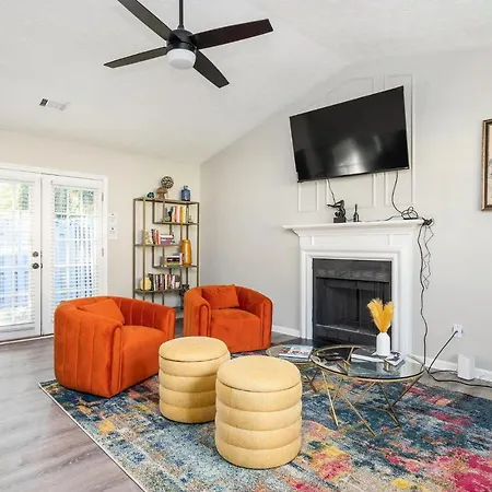 Villa Chic 3Br-2Ba Decatur Retreat With Stylish Decor